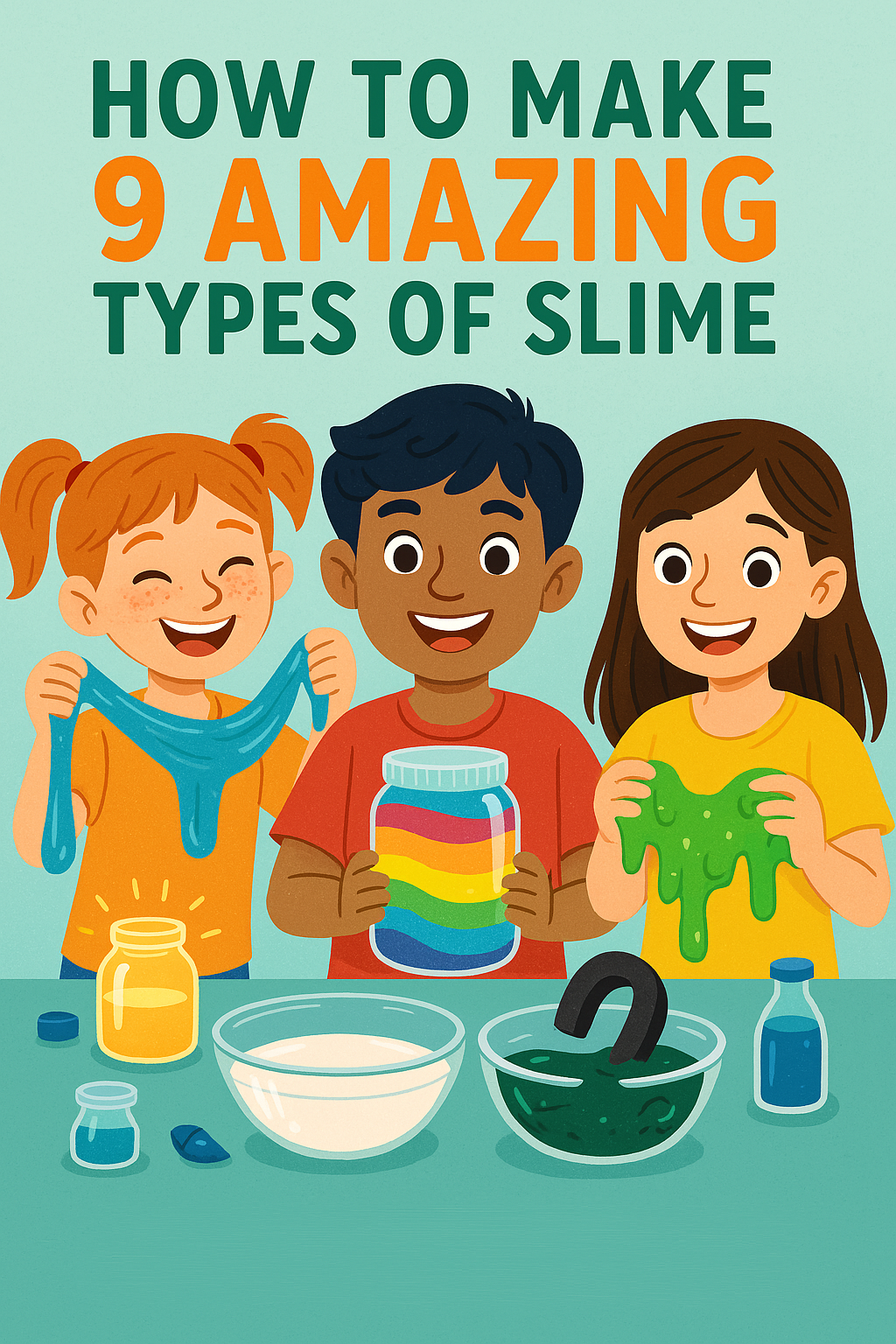 9 Types of Slime eBook cover
